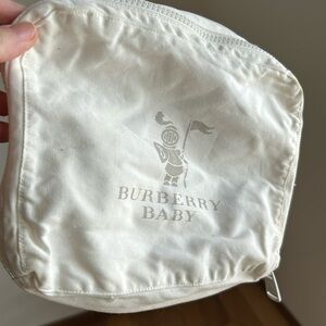 Burberry baby travel pouch cotton